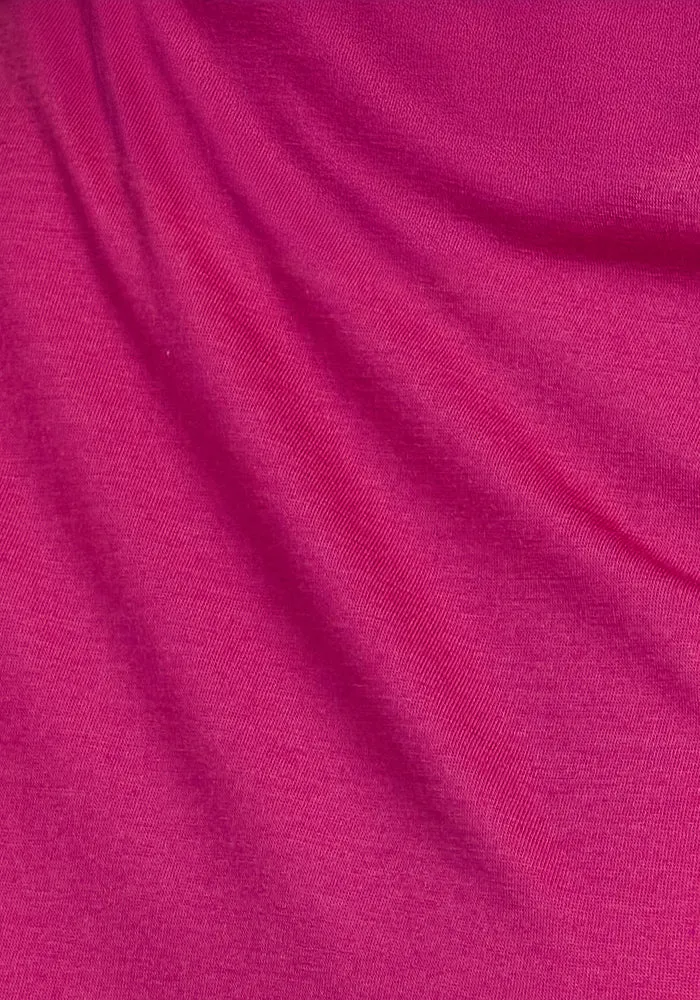 Addie Short Sleeve Crew - Berry Punch