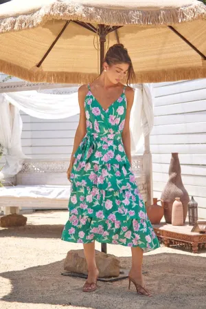 Adelyn Rae - Inez Tiered Maxi Dress (Final Sale)