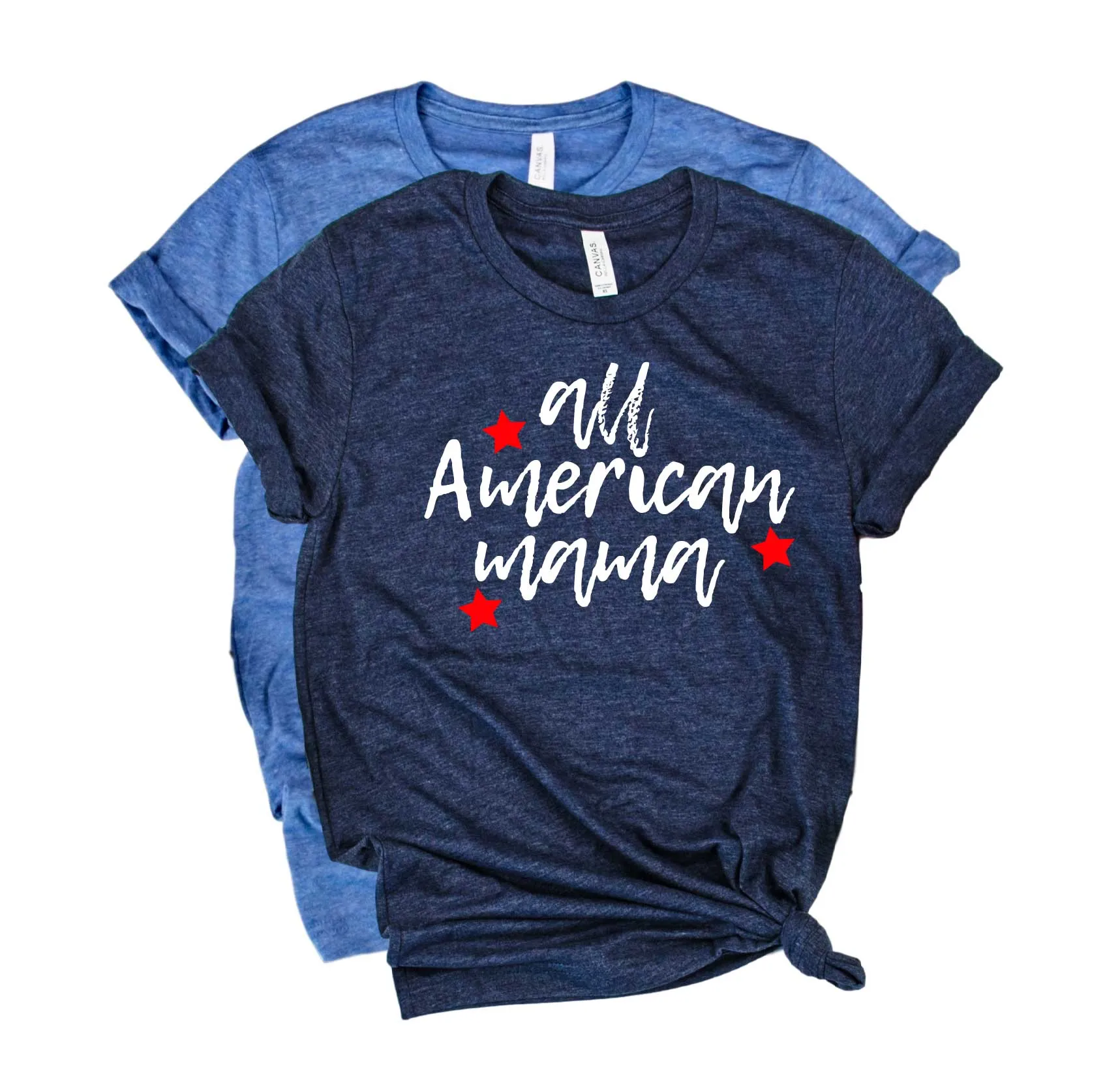 All American Mama Shirt | 4th Of July Shirt | July 4th Unisex Crew