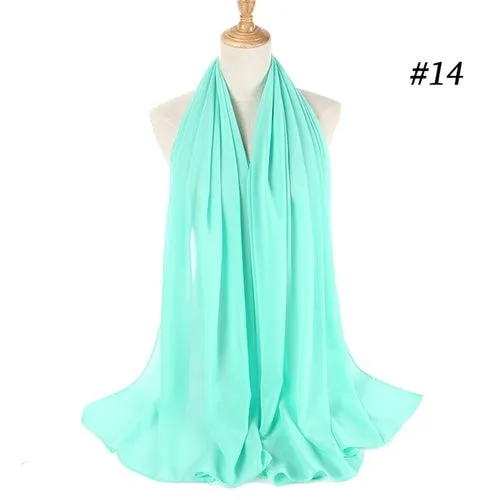 Amazing Premium quality Women's Heavy Chiffon Hijab Scarf