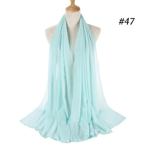 Amazing Premium quality Women's Heavy Chiffon Hijab Scarf