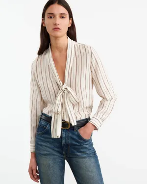 ANGELIQUE SILK BLOUSE