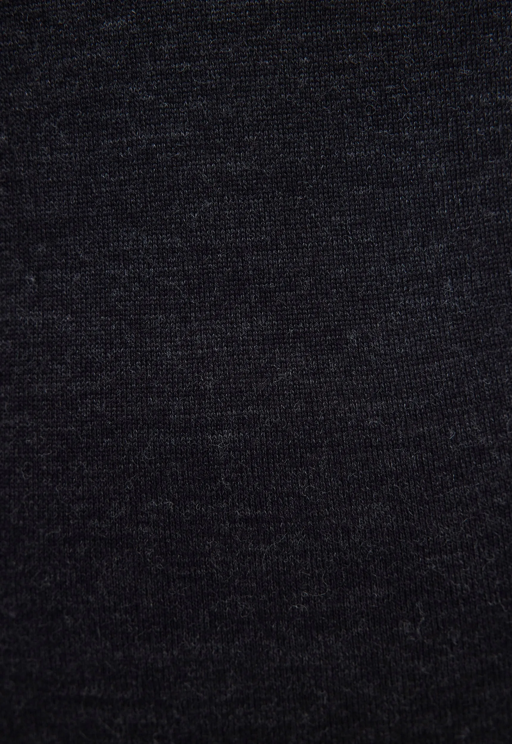 Annex Wool Midi Dress - Charcoal Melange Grey