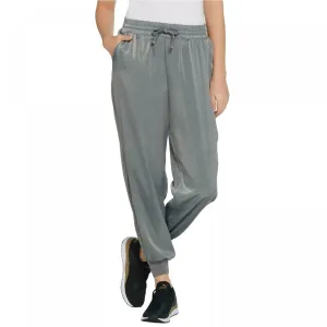 AnyBody Women's Satin Jogger Pants