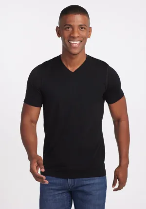 Ashton V Neck - Black
