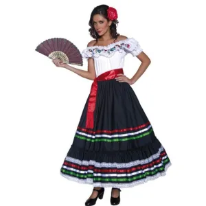 Authentic Western Sexy Senorita Costume
