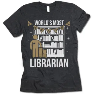 Awesome Librarian T Shirt