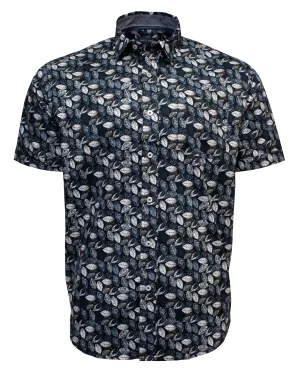 Back Bay Cotton Spandex Printed Shirt