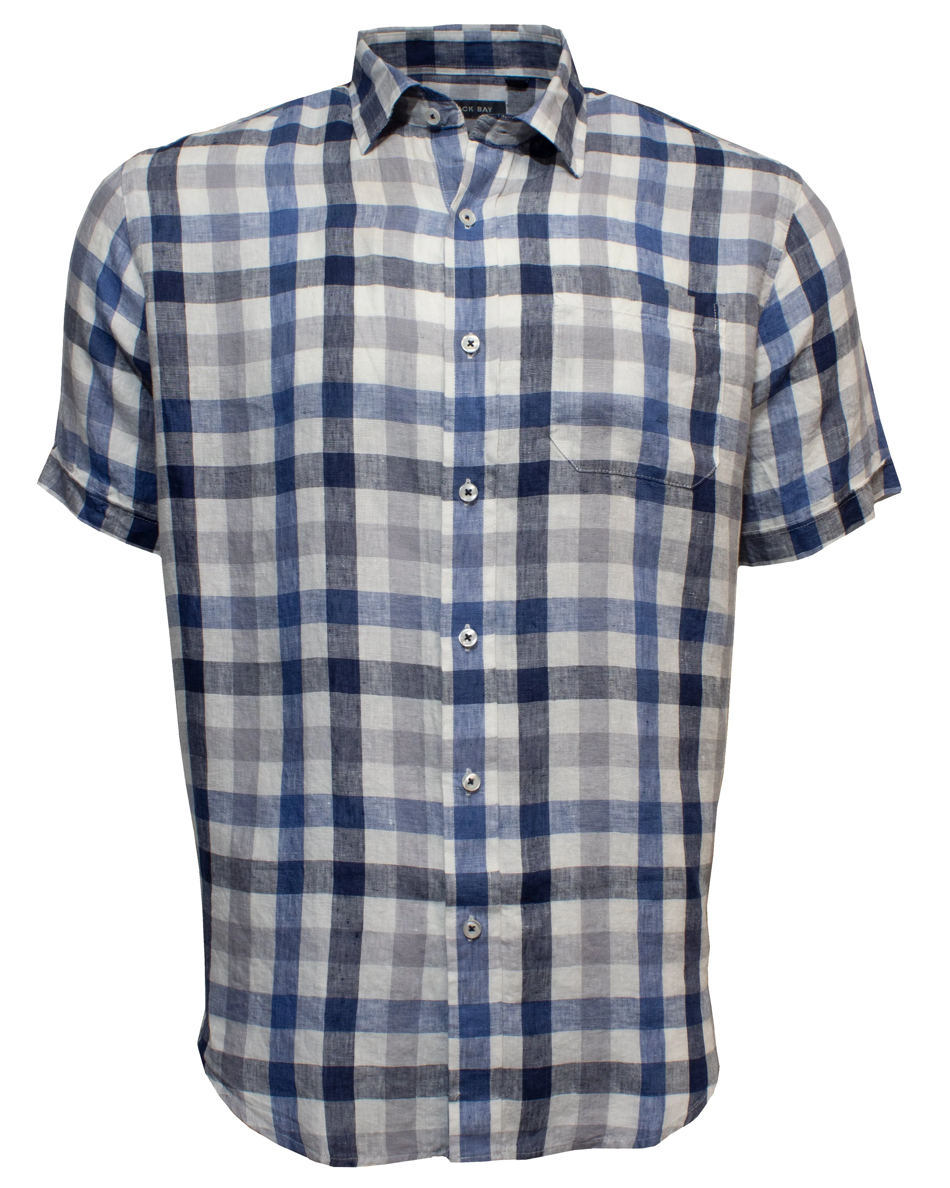 Back Bay Linen Check Shirt