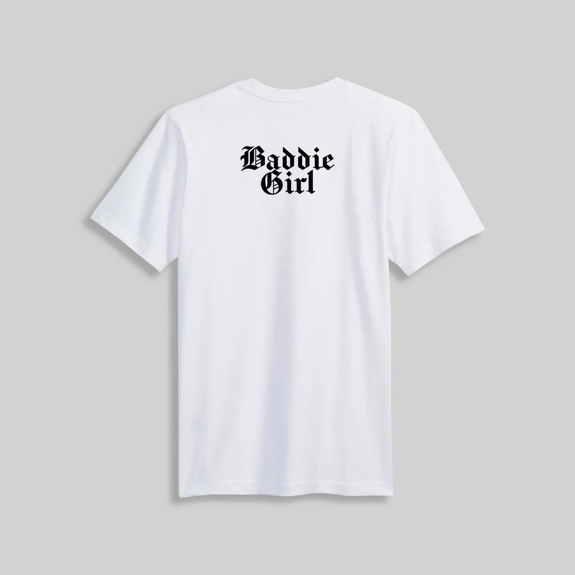 Baddie Girl Graphic Short Sleeve T-Shirt