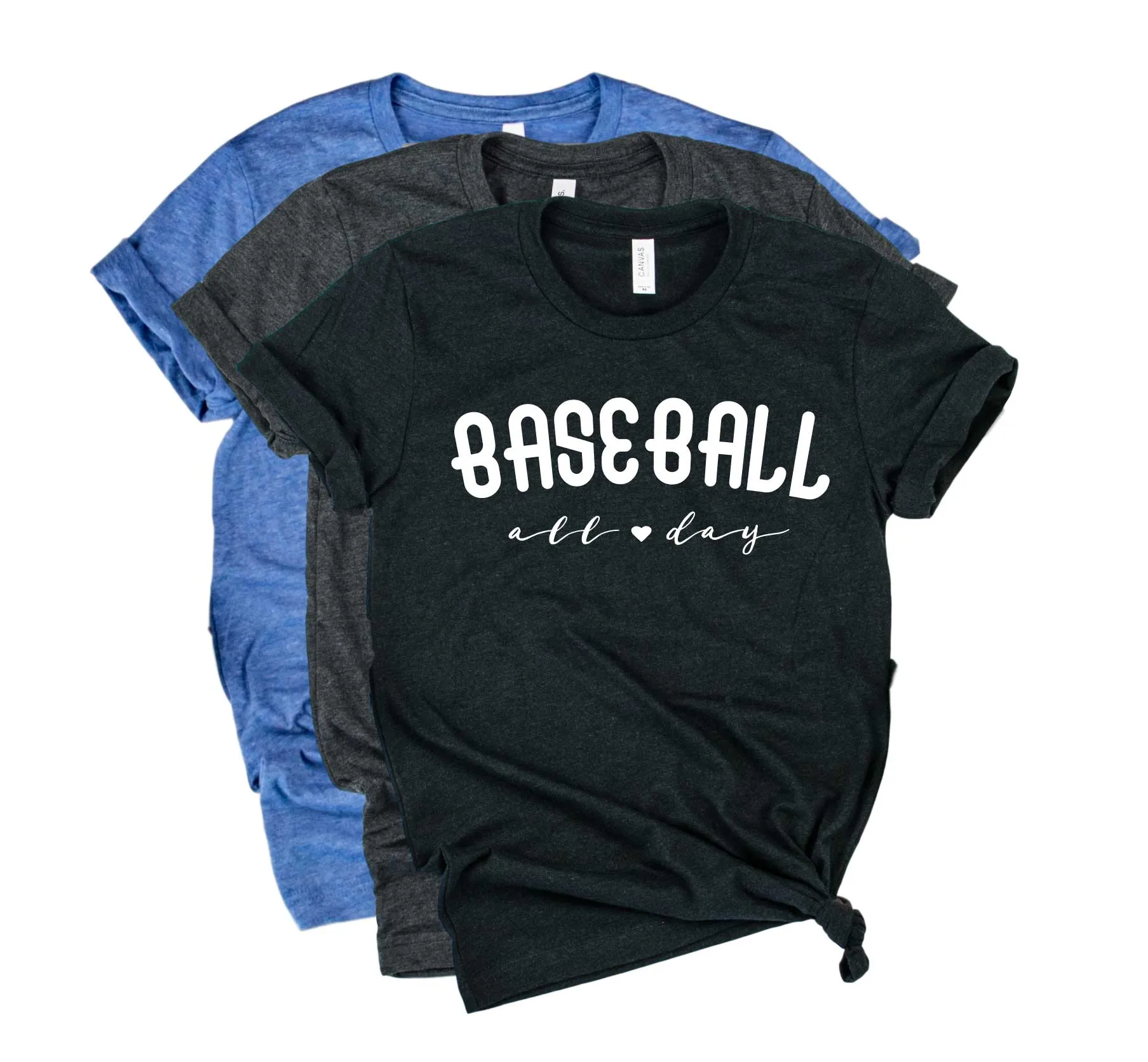 Baseball All Day Shirt | Baseball Mom | Mom Shirt | Unisex Crew