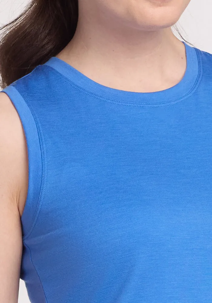 Bella Tunic Top - Blue Gelato
