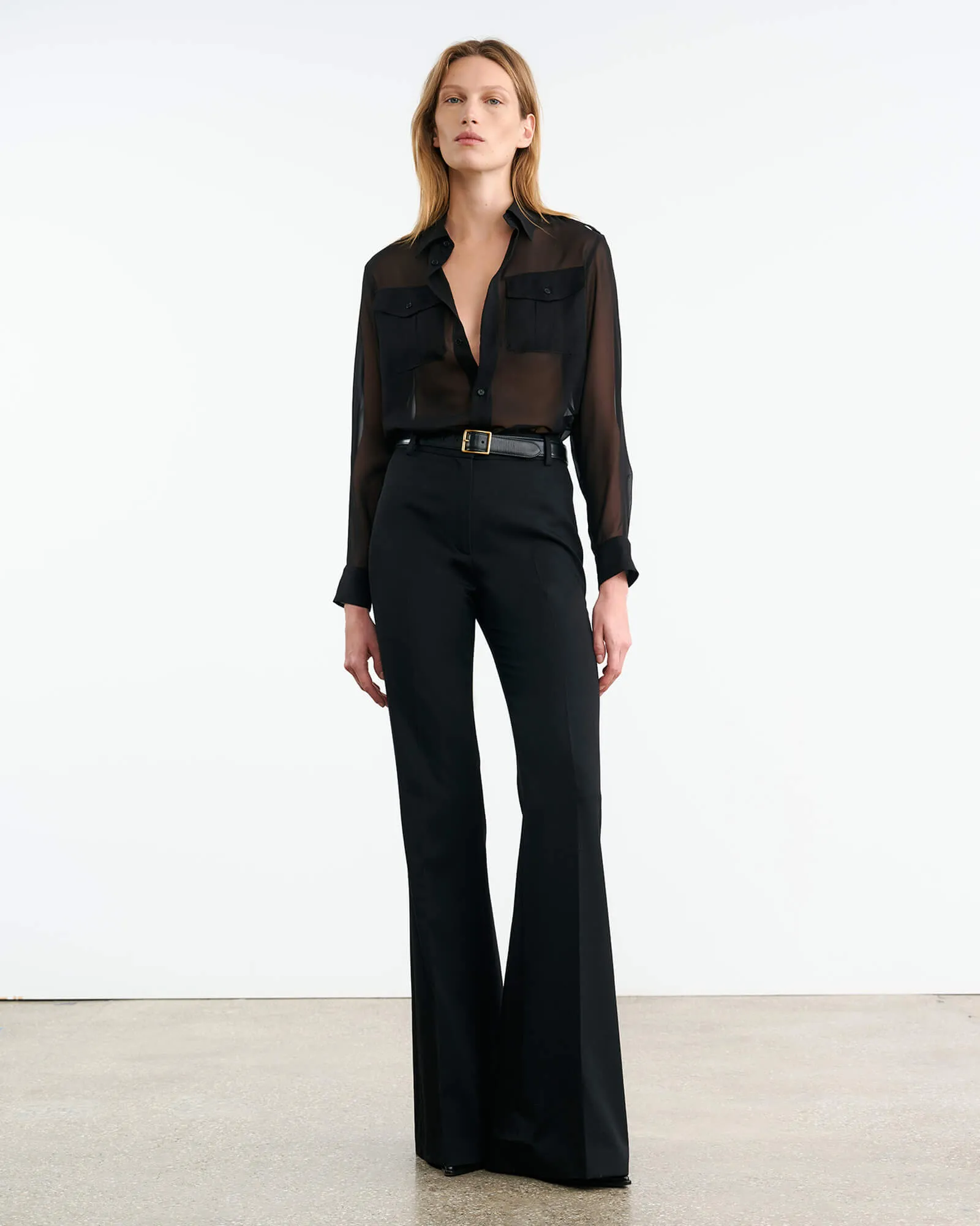 BETTY C. SILK SHIRT
