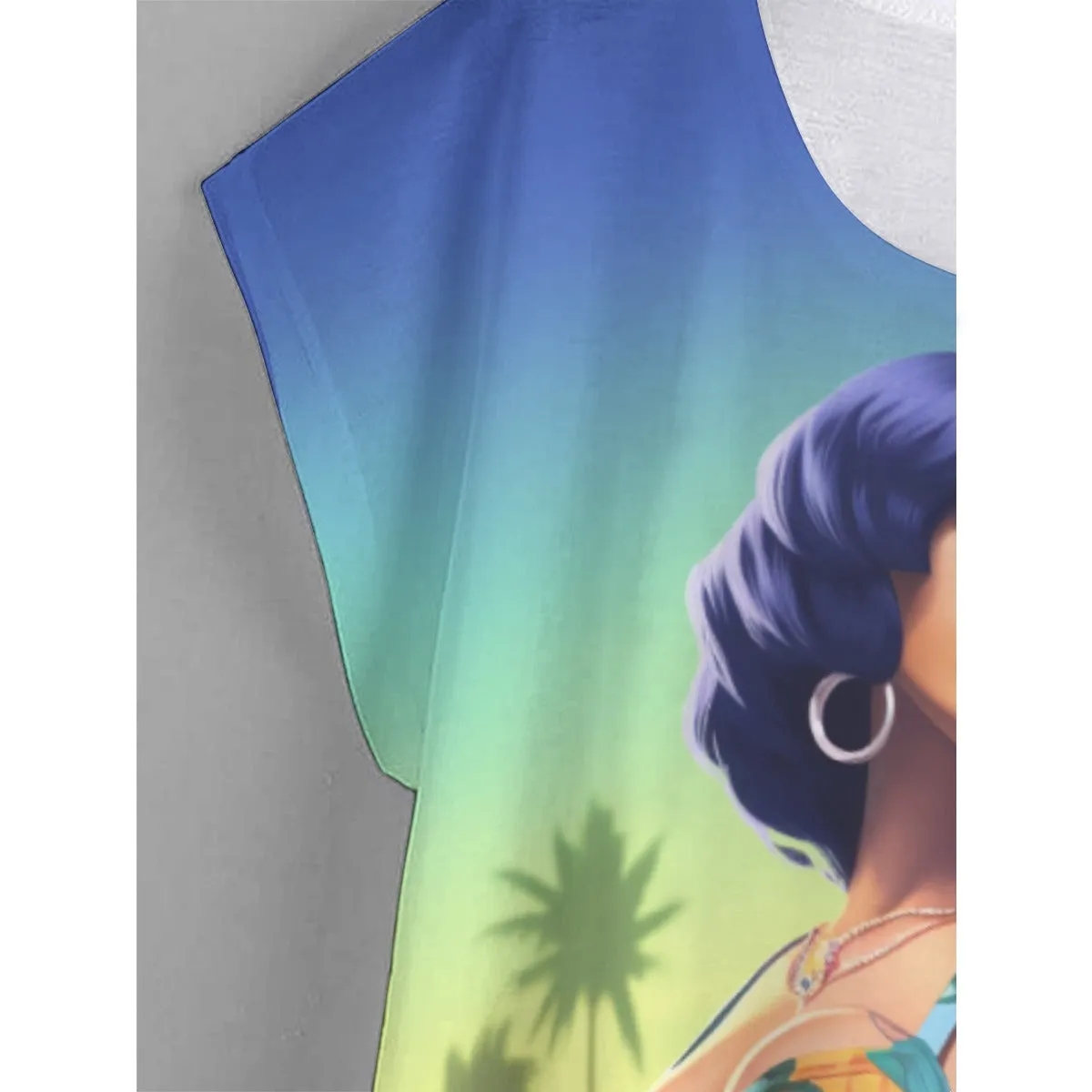 Boss Beach Women's Curved Hem T-shirt (Plus Size)