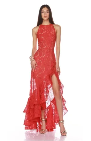 Bronx and Banco - Sicilia Red Maxi Dress