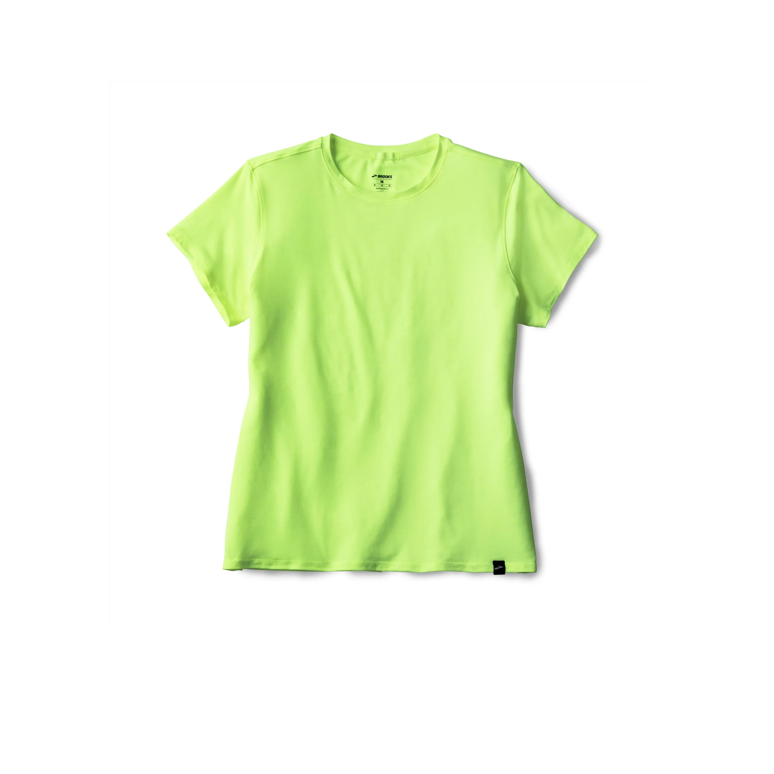 Brooks | Luxe Short Sleeve | Women's | Heather Neo Yellow