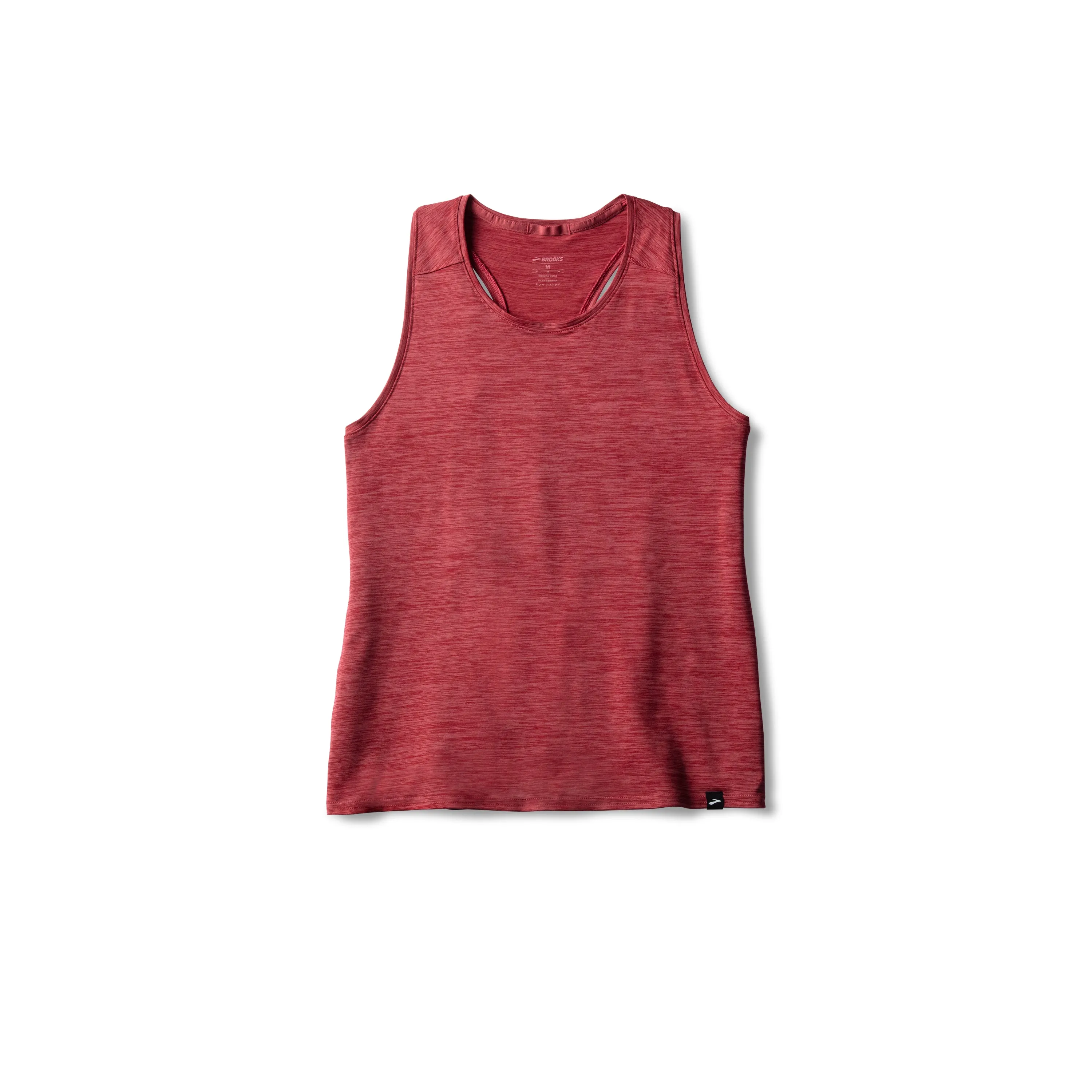 Brooks | Luxe Tank | Women's | Heather Earth Red