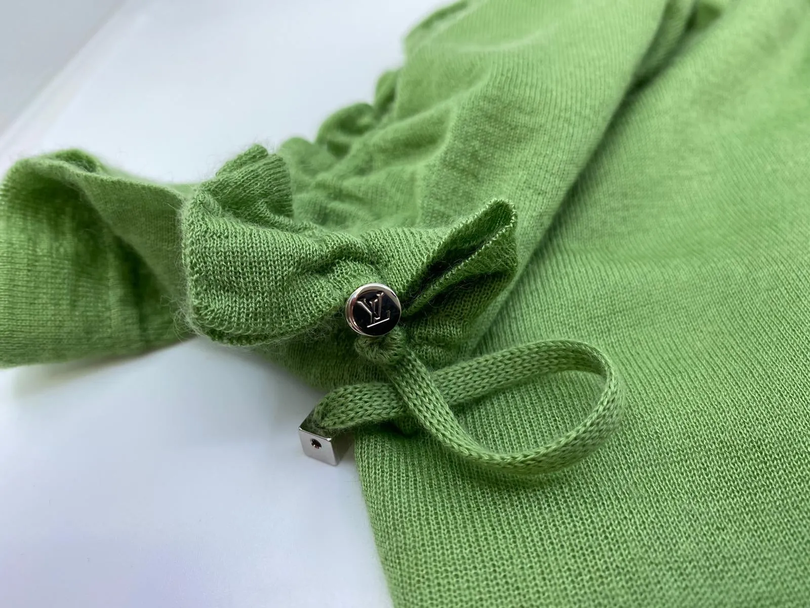Cashmere Silk Ruffle T-Shirt