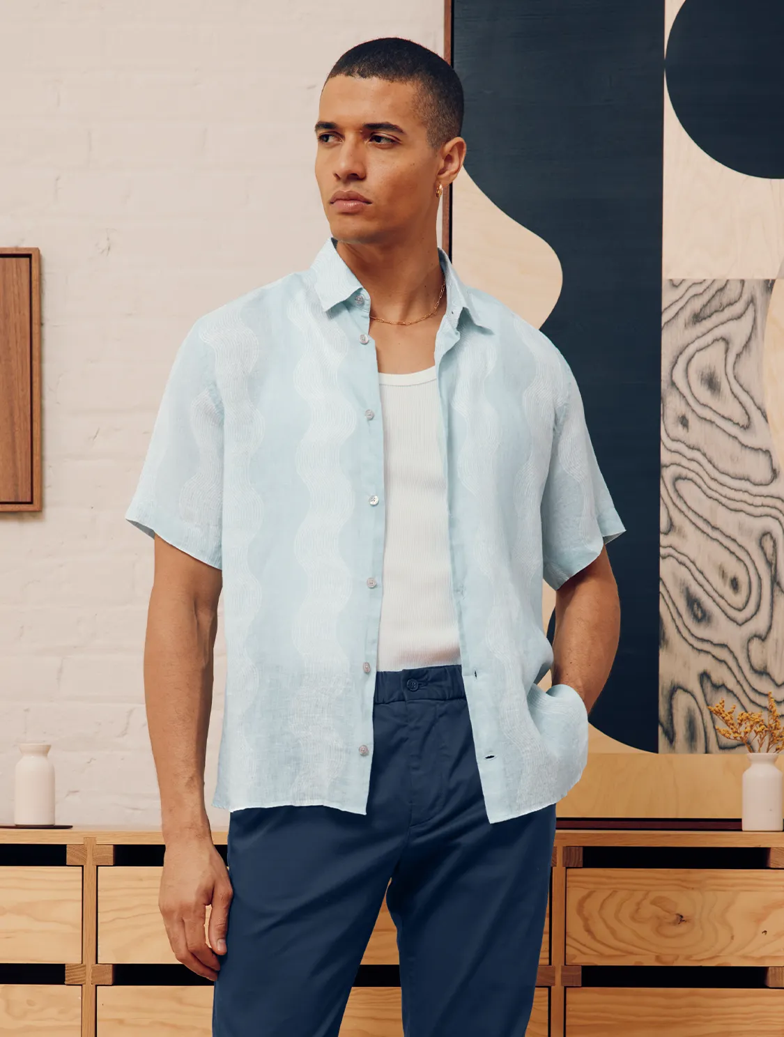 CASTRO CABANA LINEN SHIRT