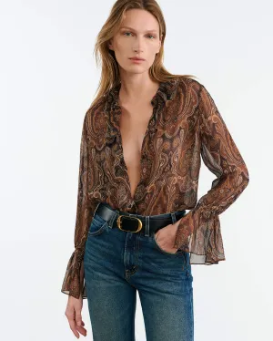 CECILY SILK BLOUSE