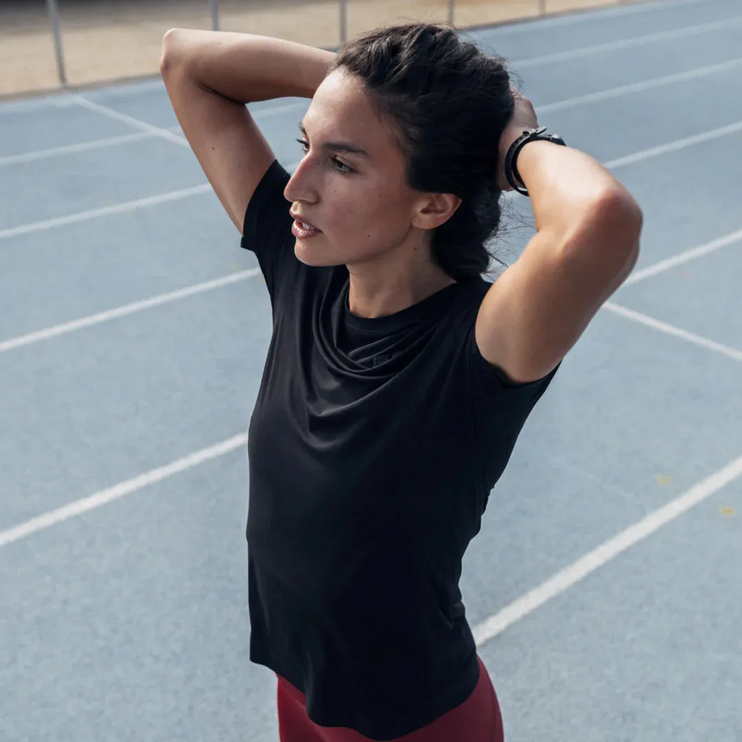 CEP | Run Ultralight Shirt Short Sleeve | Women's | Black