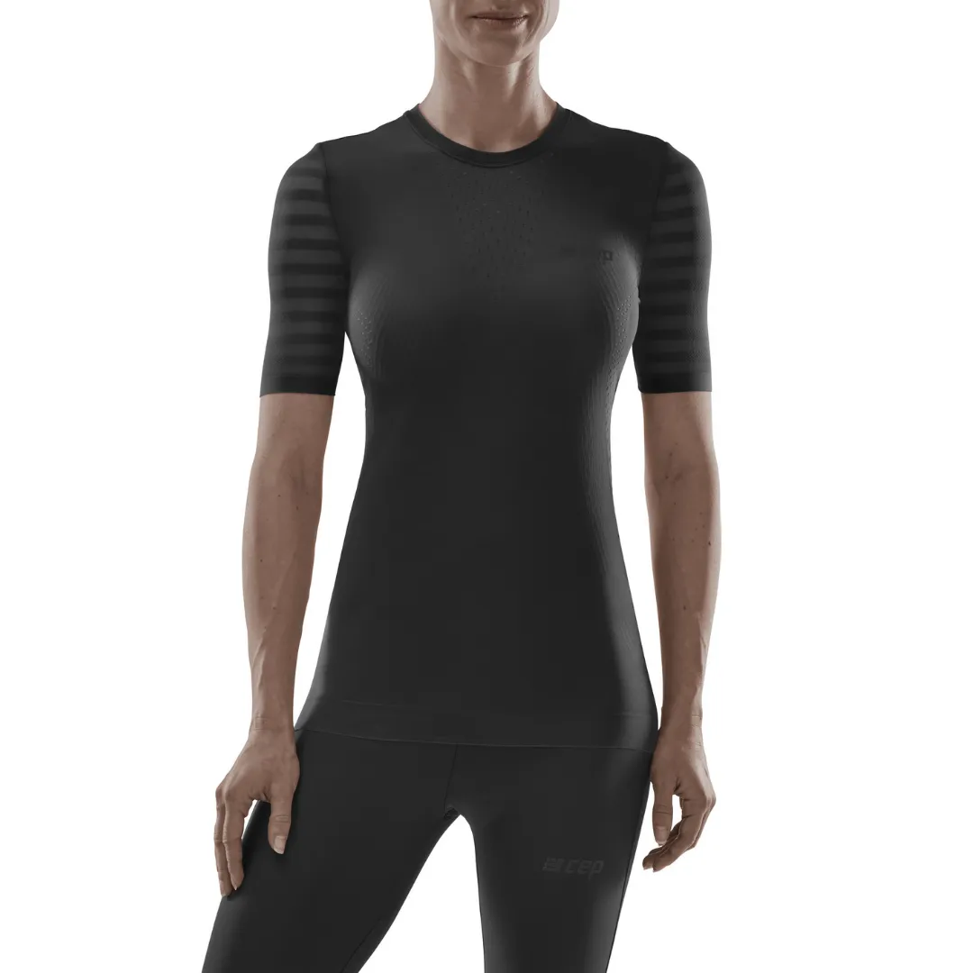CEP | Run Ultralight Shirt Short Sleeve | Women's | Black