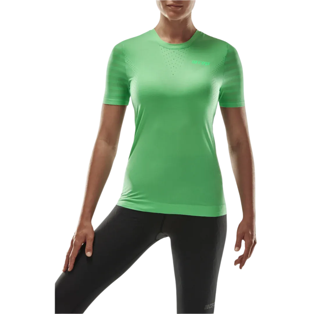 CEP | Run Ultralight Shirt Short Sleeve | Women's | Green