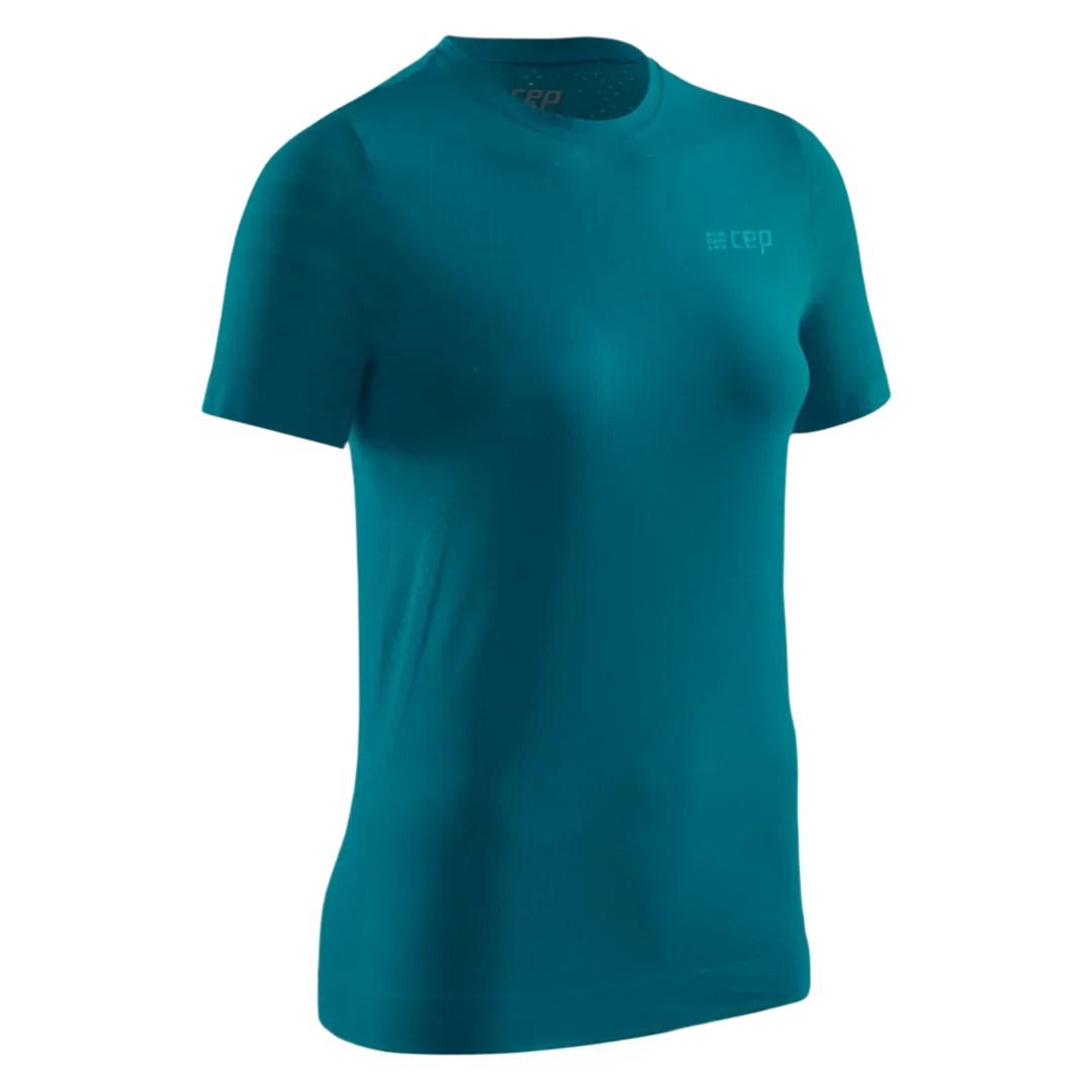 CEP | Run Ultralight Shirt Short Sleeve | Women's | Petrol