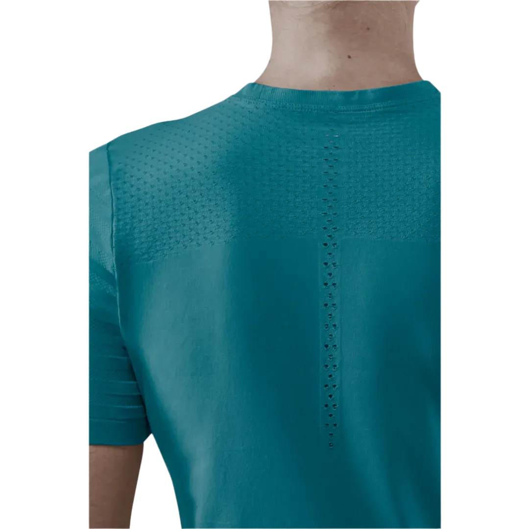 CEP | Run Ultralight Shirt Short Sleeve | Women's | Petrol