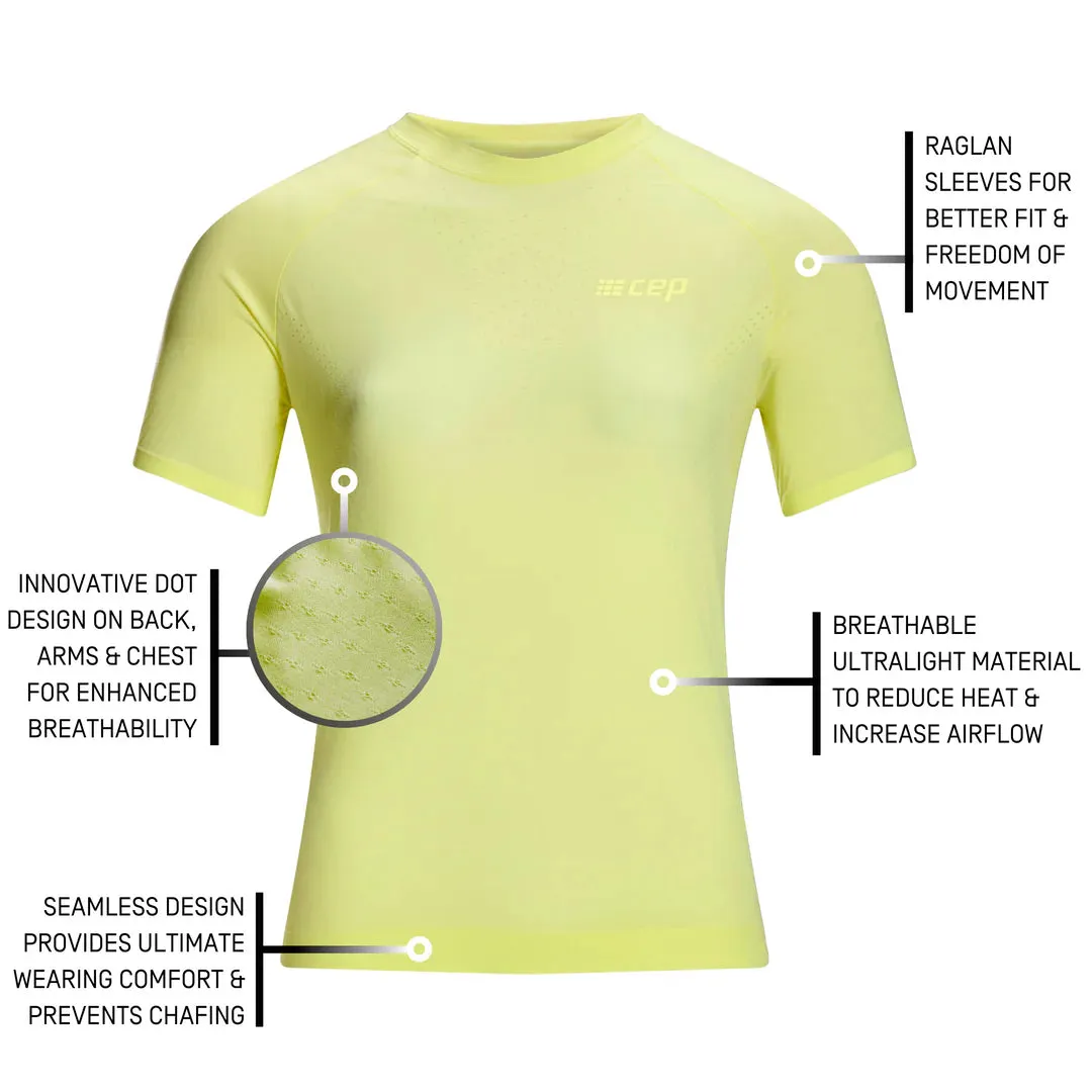 CEP | Ultralight | Short Sleeve Shirt v2 | Women's | Lime
