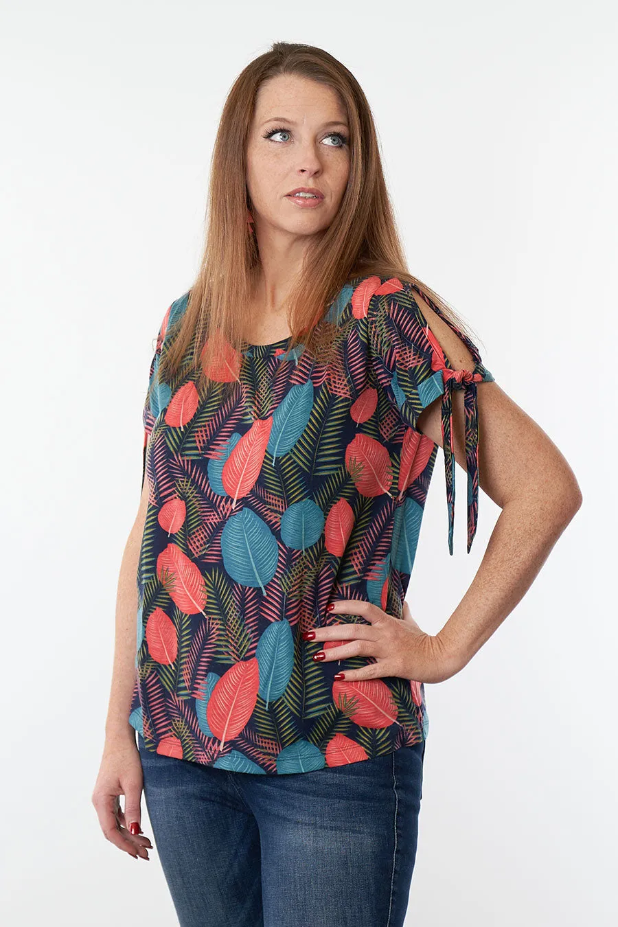 Coastal Breeze Short Sleeve Top