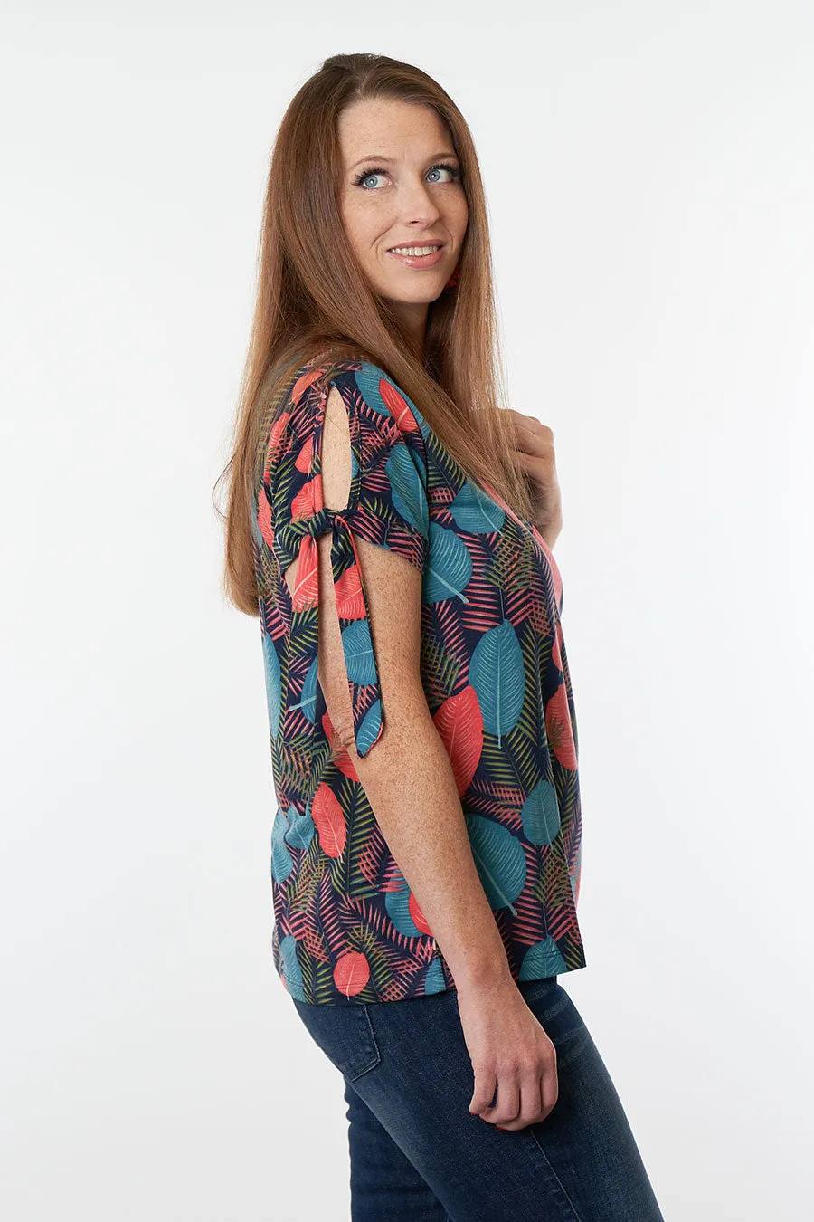 Coastal Breeze Short Sleeve Top
