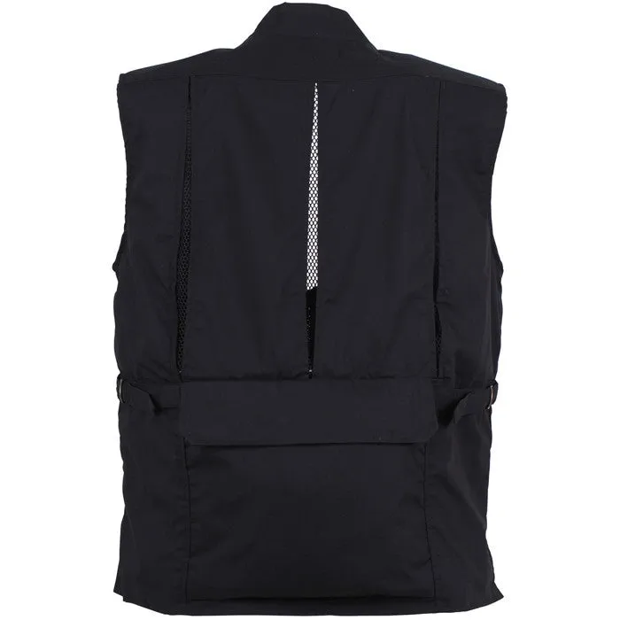 Concealed Safari Outback Carry Vest Black