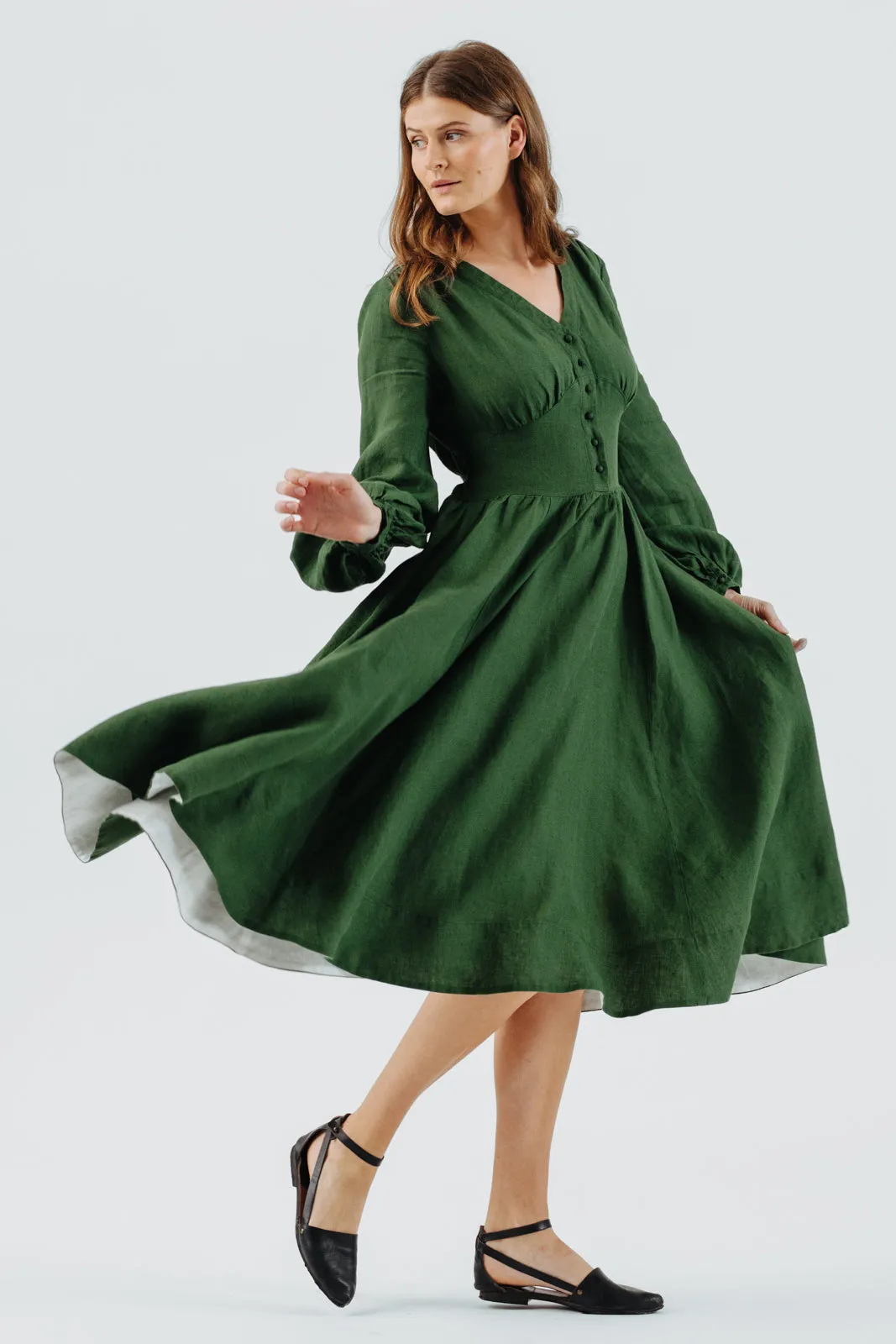 Diane Dress, Long Sleeve