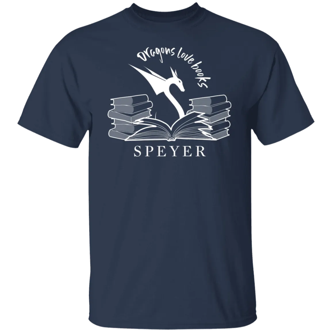 Dragons Love Books T-Shirt