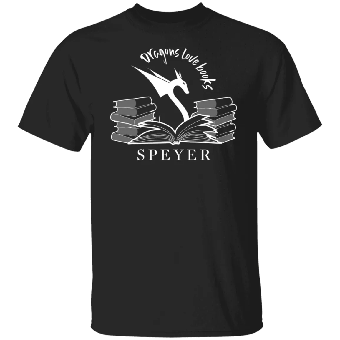 Dragons Love Books T-Shirt