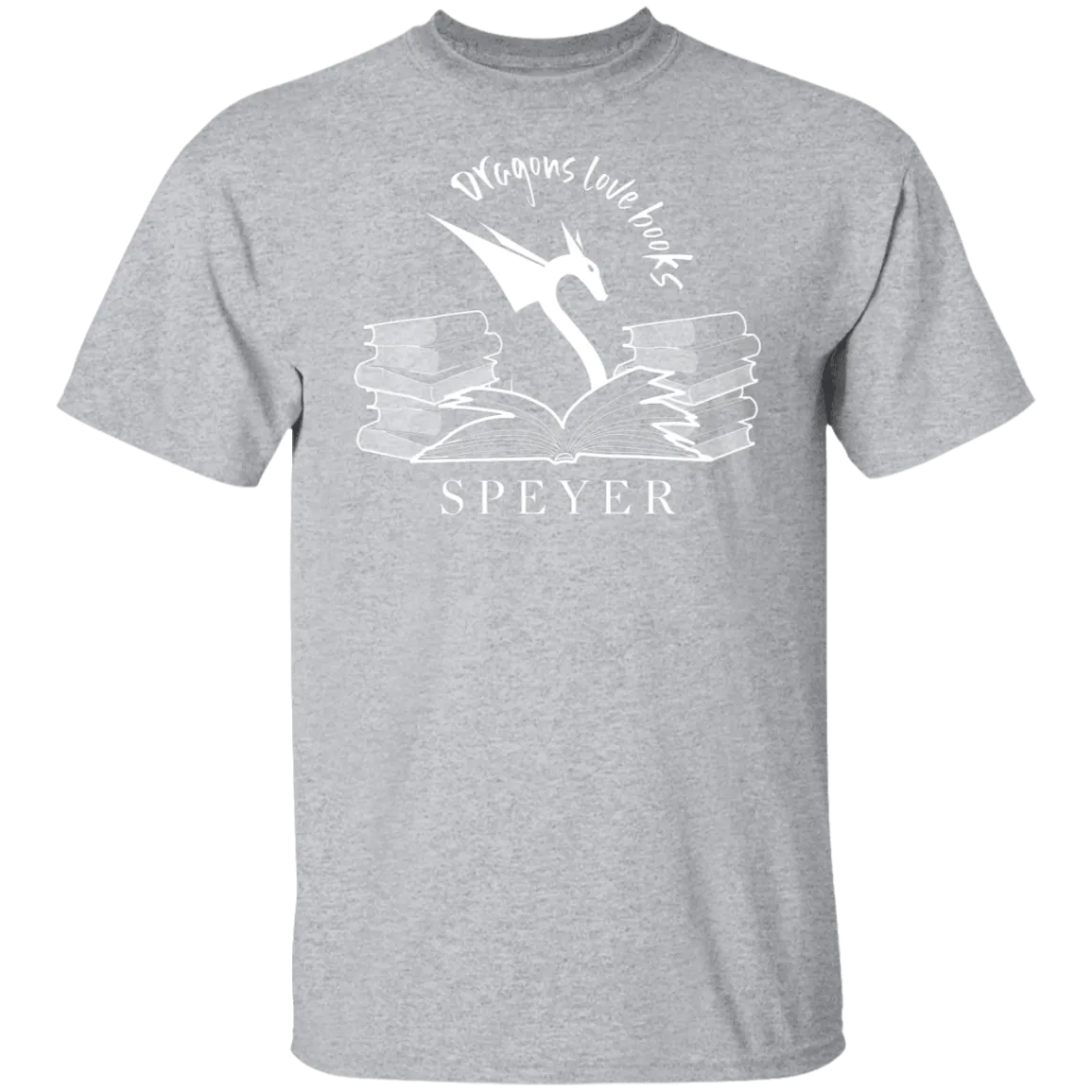 Dragons Love Books T-Shirt