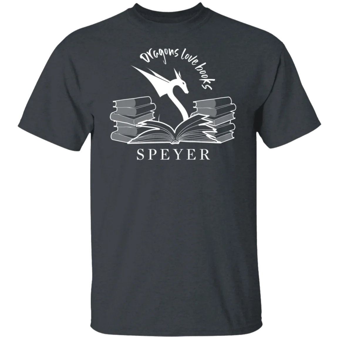 Dragons Love Books T-Shirt