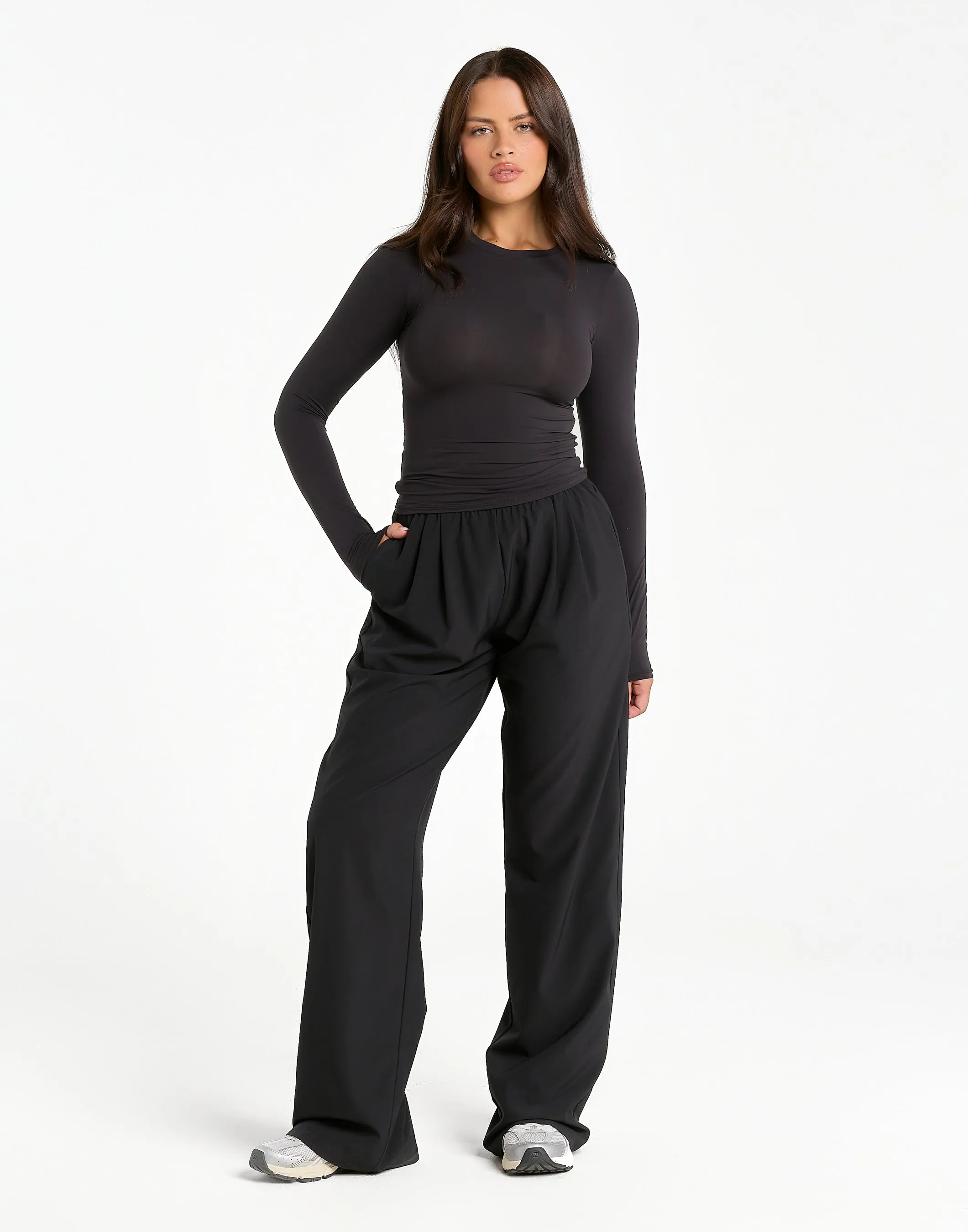 Elemental Long Sleeve T-Shirt - Black