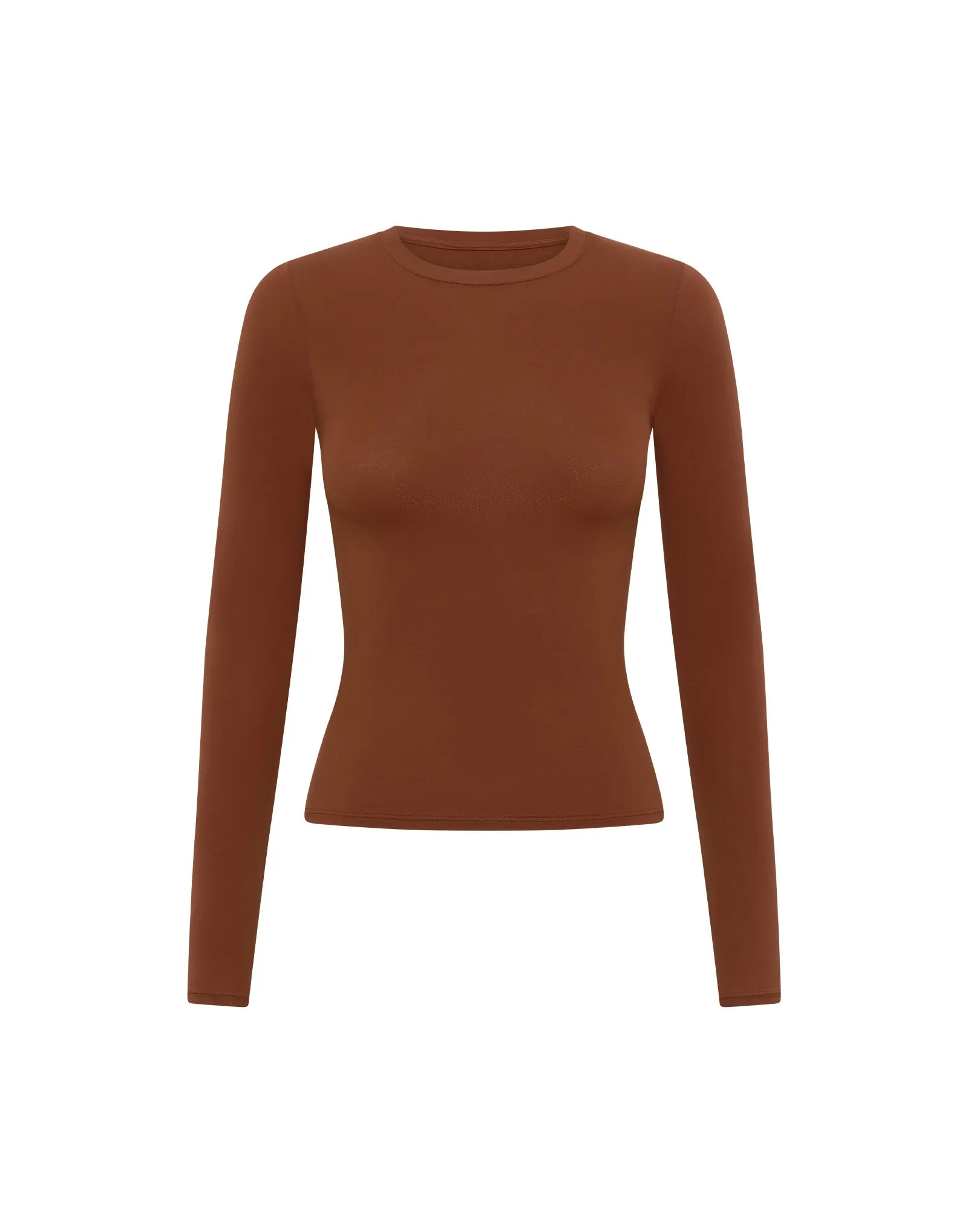 Elemental Long Sleeve T-Shirt - Brown