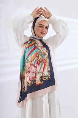 Elivo Printed Chiffon Hijab