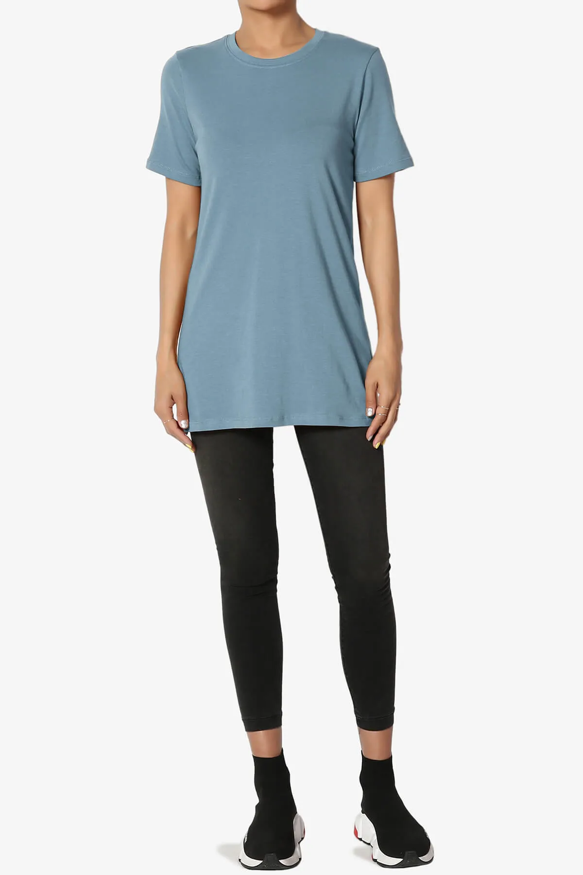 Elora Crew Neck Short Sleeve T-Shirt MORE COLORS