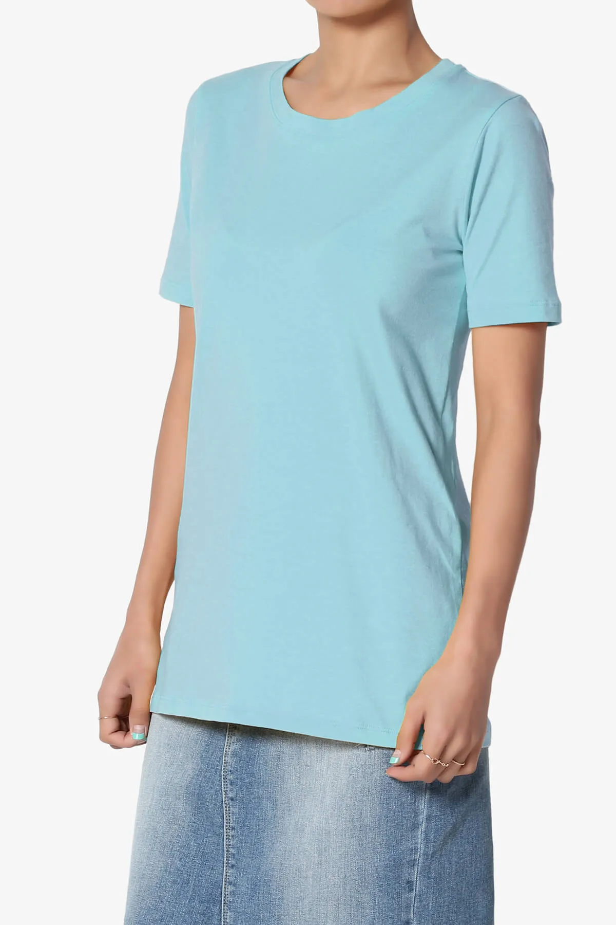 Elora Crew Neck Short Sleeve T-Shirt MORE COLORS