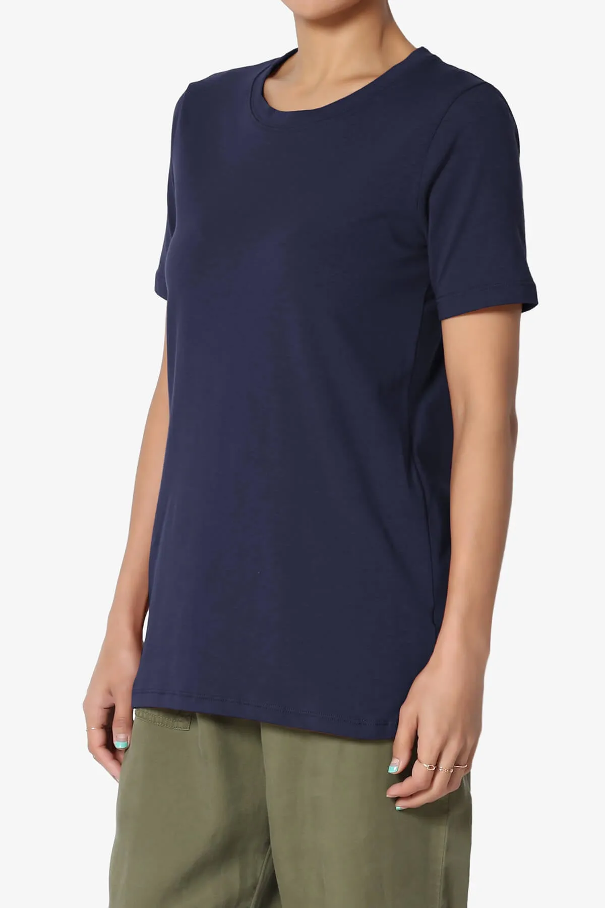 Elora Crew Neck Short Sleeve T-Shirt MORE COLORS