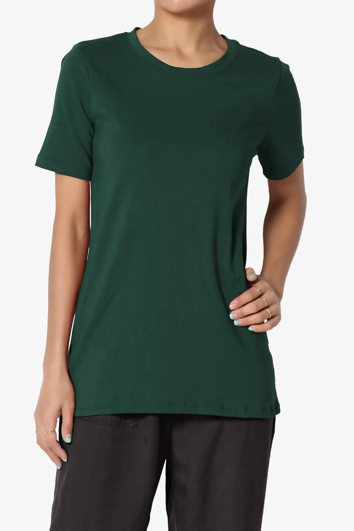 Elora Crew Neck Short Sleeve T-Shirt MORE COLORS