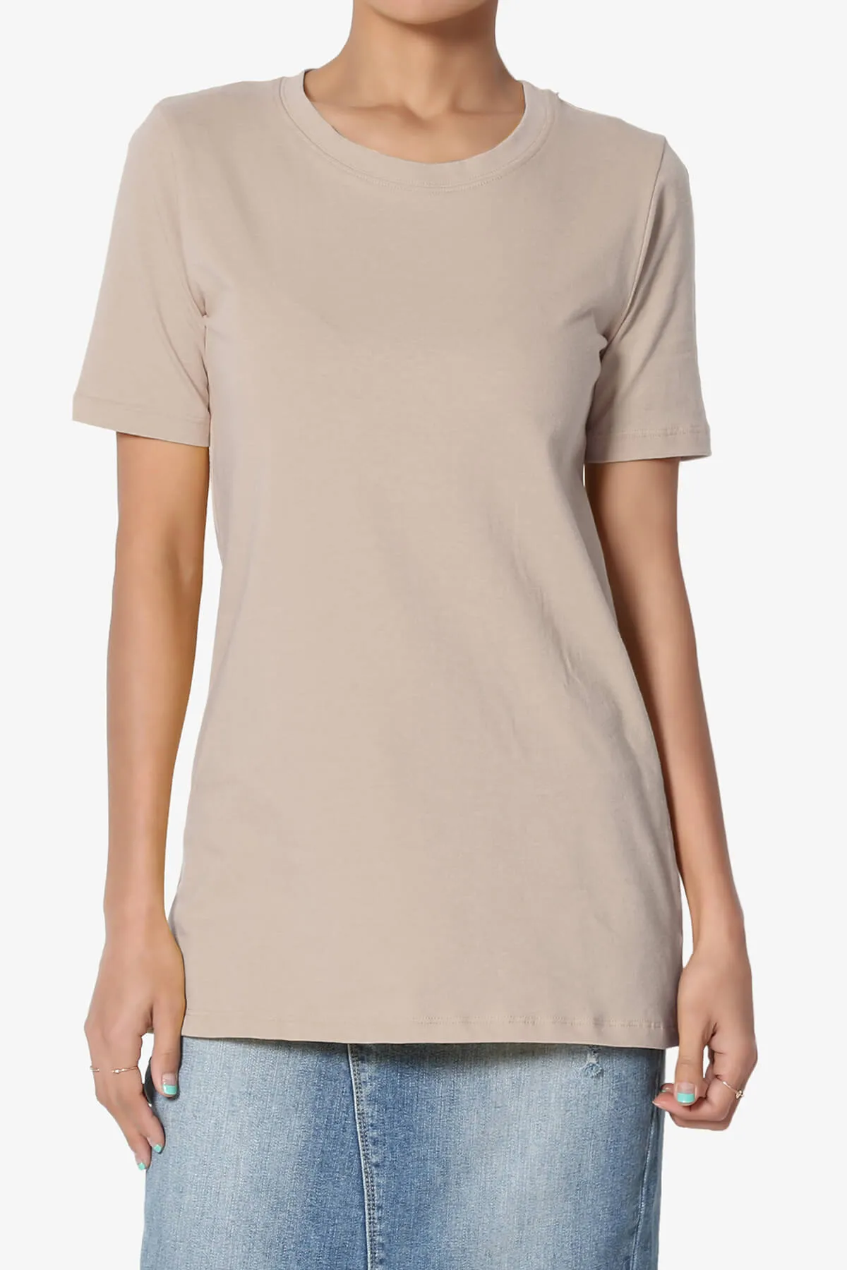 Elora Crew Neck Short Sleeve T-Shirt MORE COLORS