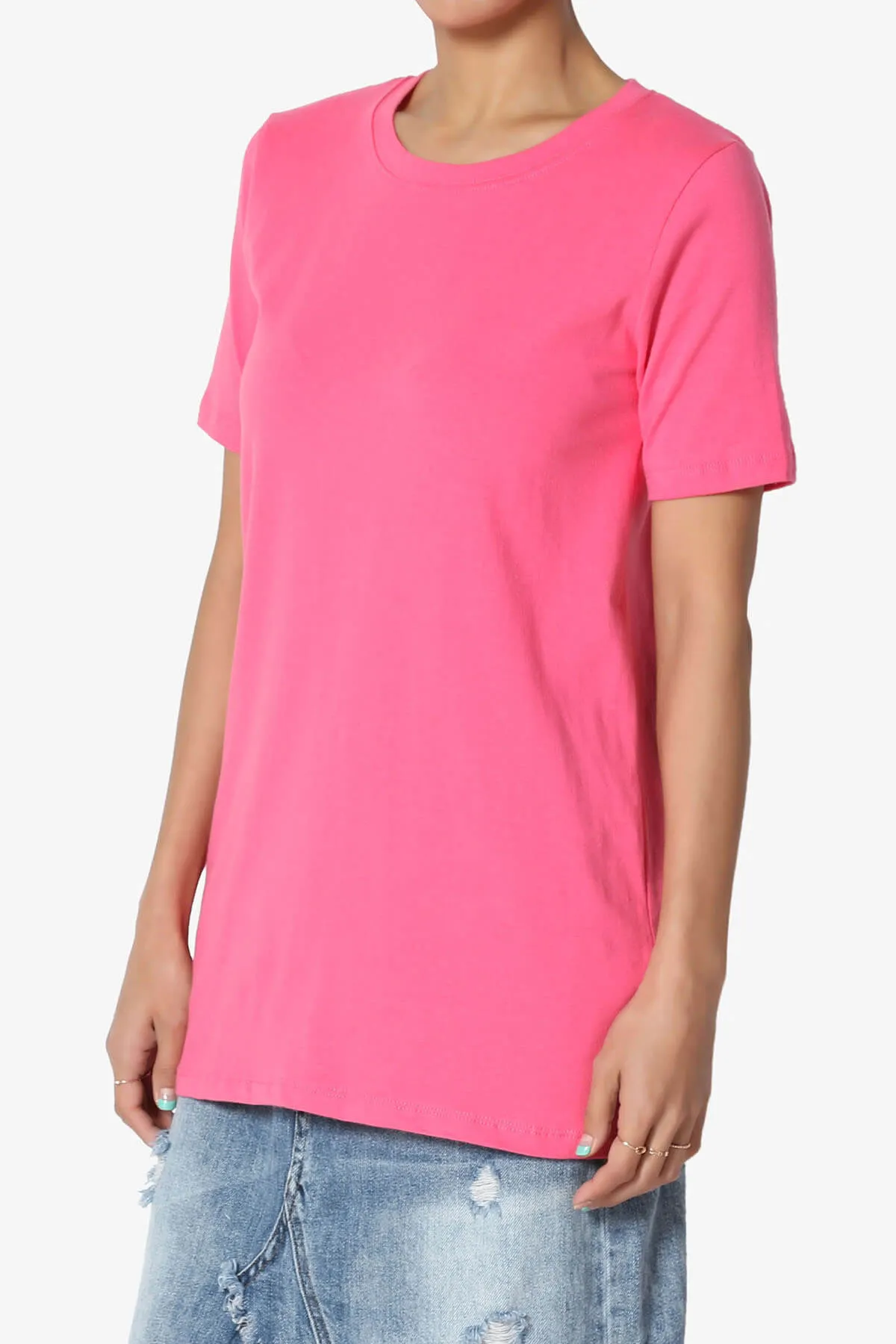 Elora Crew Neck Short Sleeve T-Shirt MORE COLORS