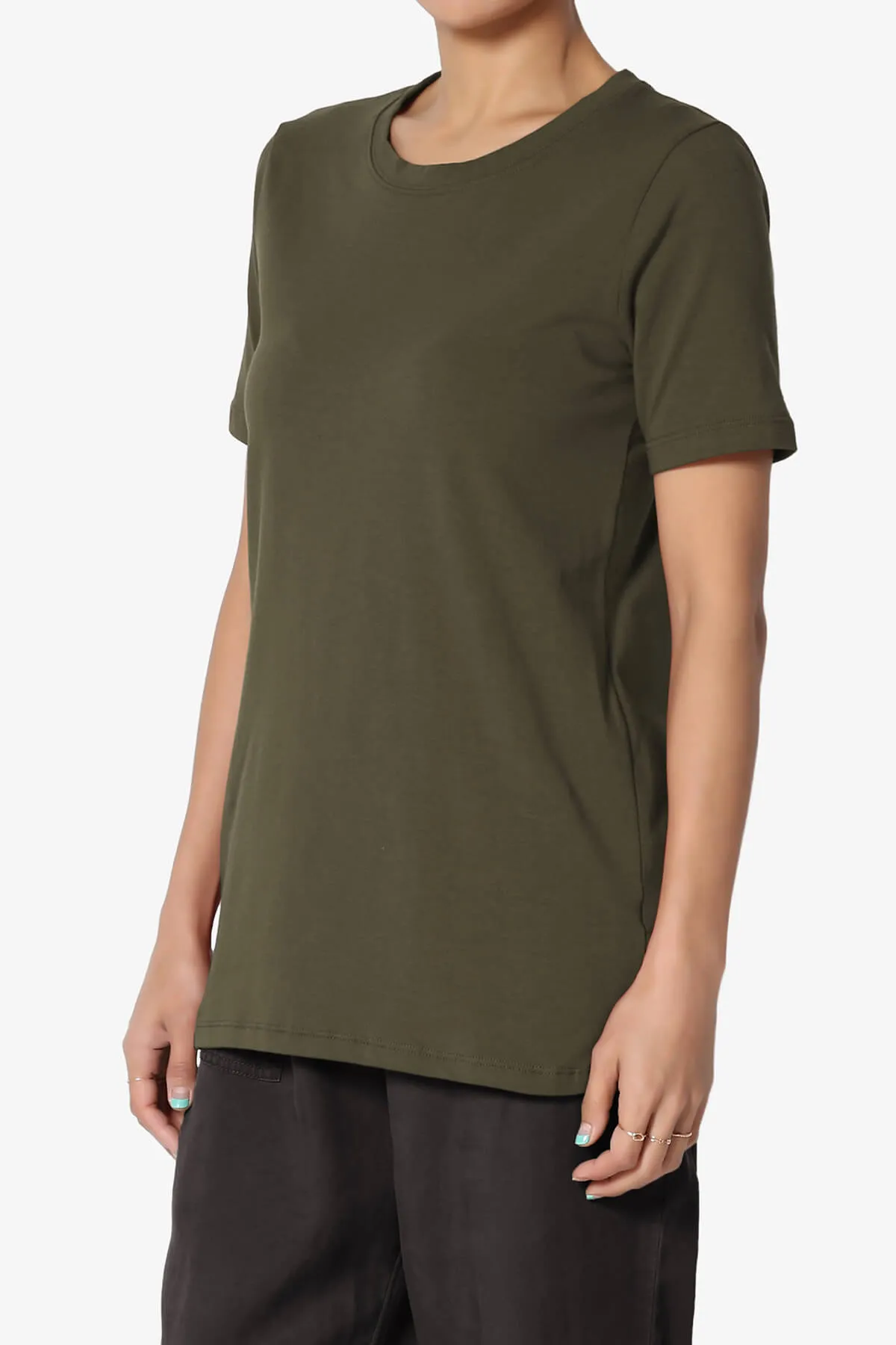 Elora Crew Neck Short Sleeve T-Shirt MORE COLORS