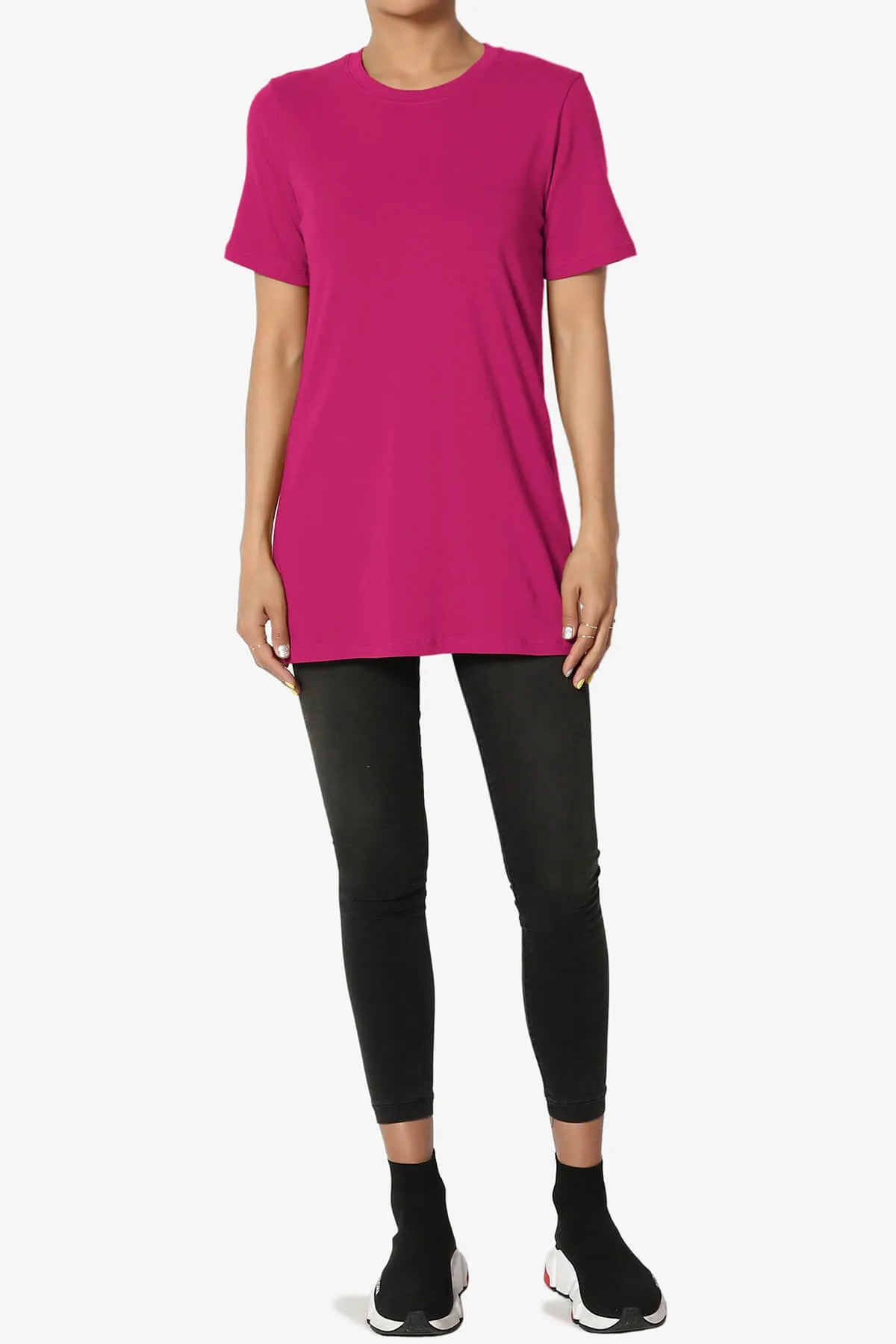 Elora Crew Neck Short Sleeve T-Shirt MORE COLORS