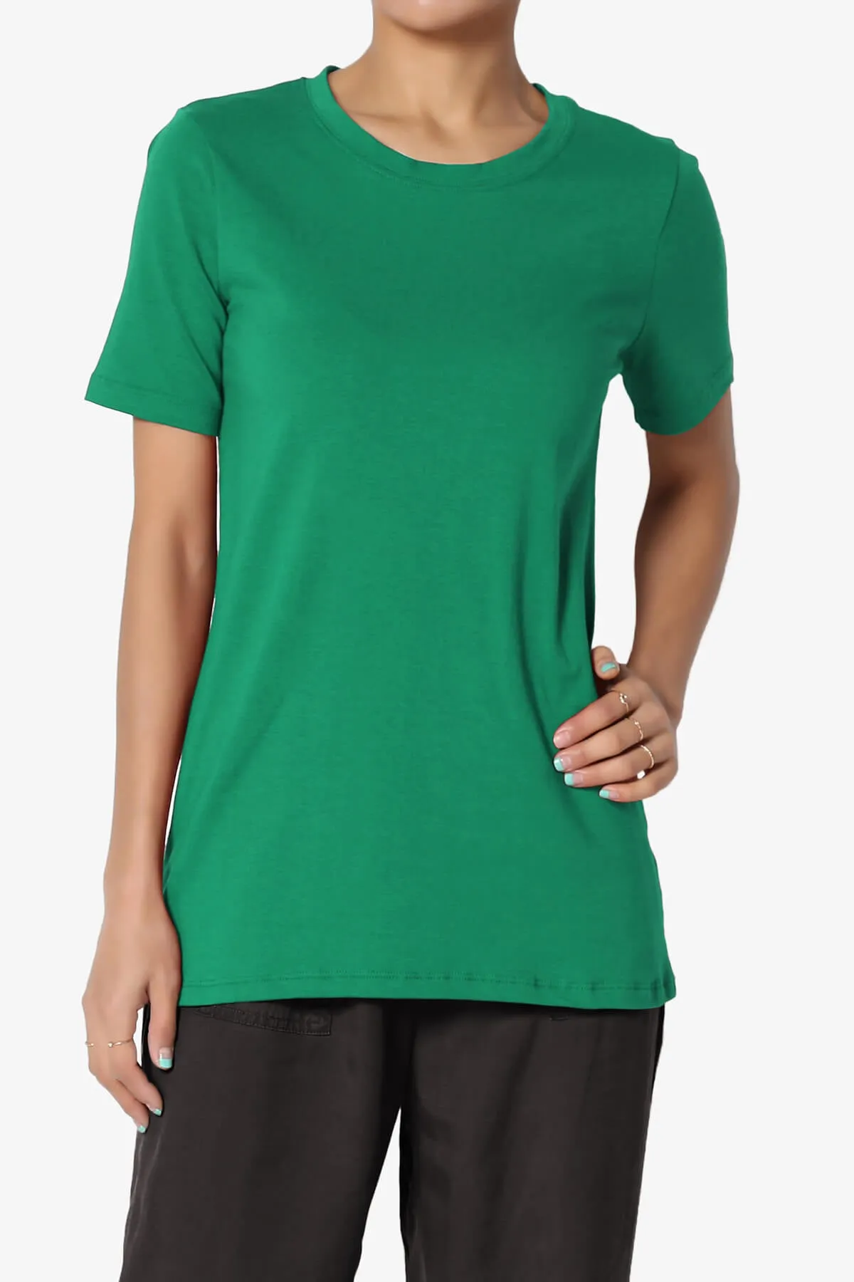 Elora Crew Neck Short Sleeve T-Shirt MORE COLORS